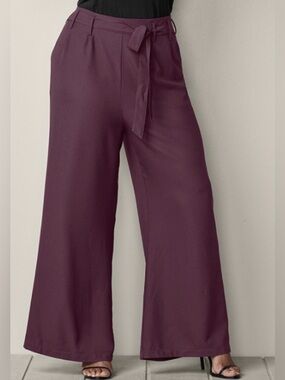 Venus Purple High Waist Trousers - XS